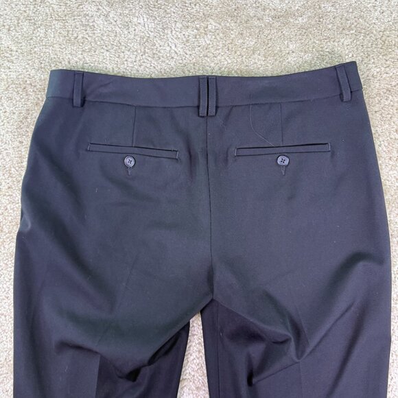 Express Editor Women’s Size 10 Black Straight Leg Ankle Pants 35X25 E785 - Picture 8 of 13